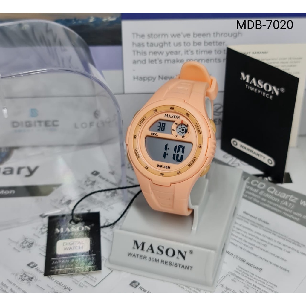 Jam Tangan Pria dan Wanita  Mason 7020 Original