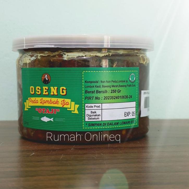 

☛ Peda Lombok Ijo ✱