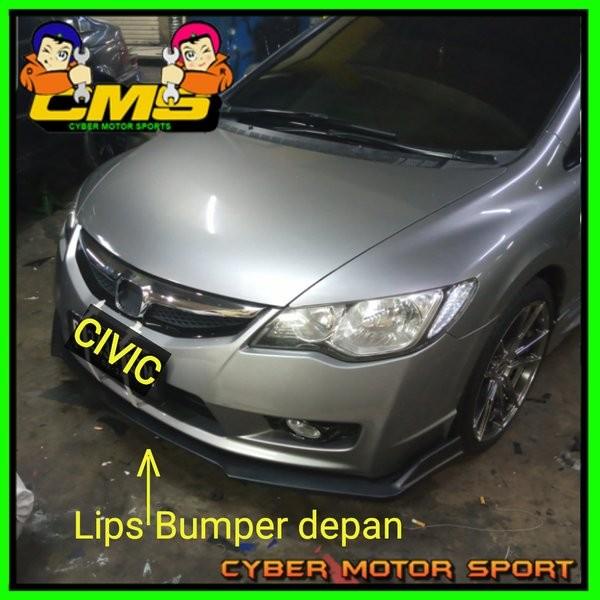 Lips bumper depan civic FD. front lips bumper civic FD. winglet civic