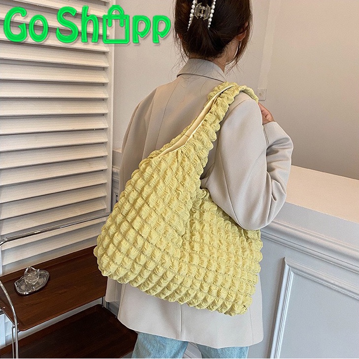 Tas Bahu Tote Bag Aesthetic Wanita Import Fashion Korea Terbaru - Tas Selempang Bahu Kekinian TG13