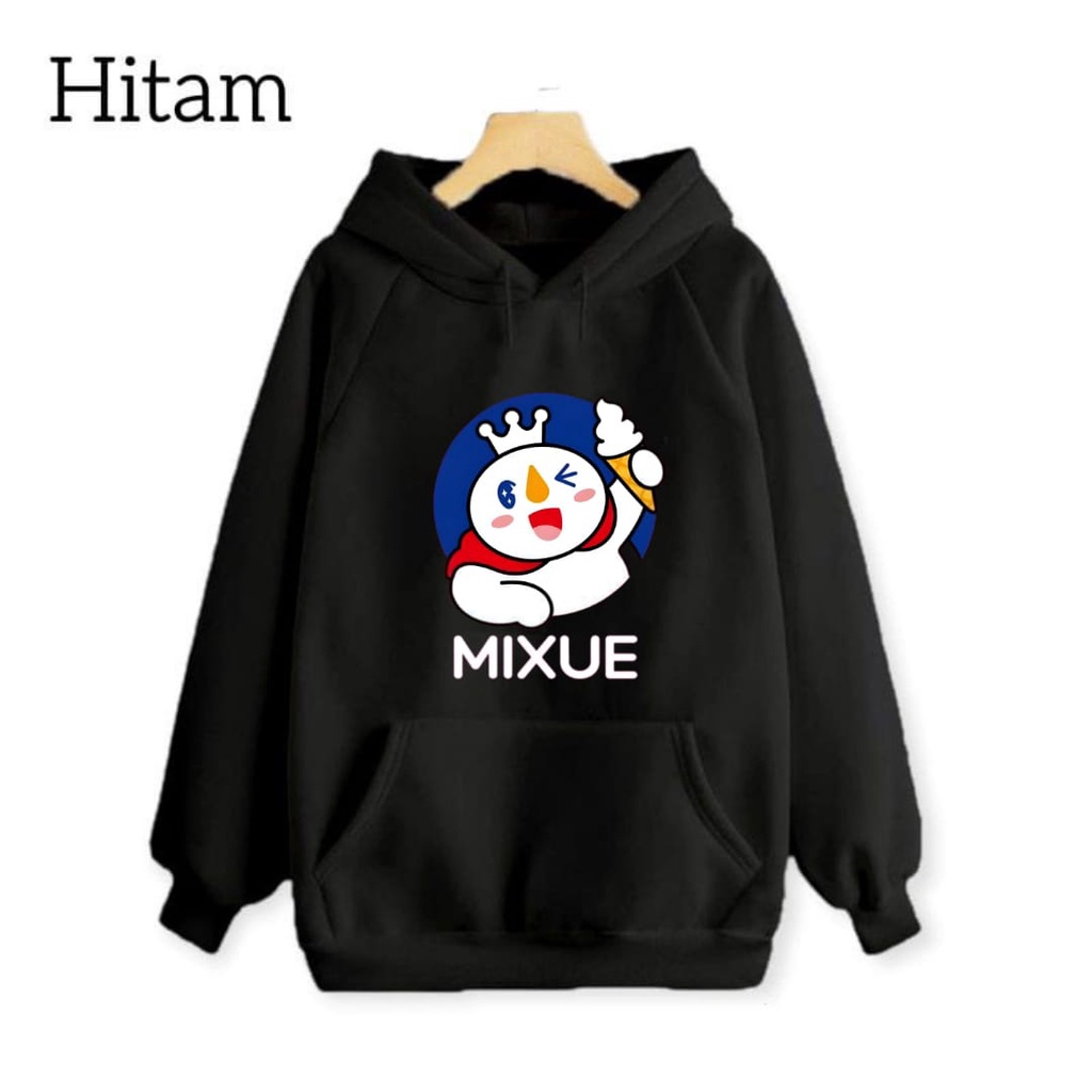 Hzl_outfit Hoodie Sweater Anak Uniseks MIXUE SIZE S M L XL