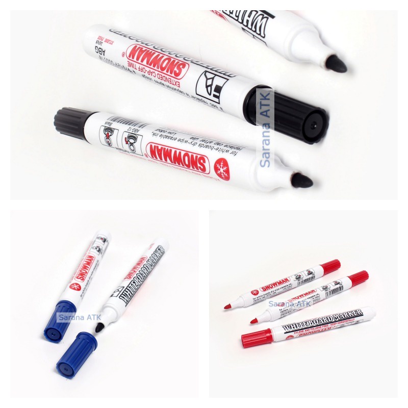 

SNOWMAN - Spidol White Board ABG-12 [1 Pcs]