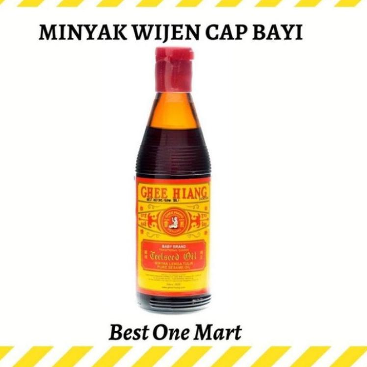 

✥ Minyak Wijen Sesame Oil Cap Baby Ghee Hiang 330 ml ✵