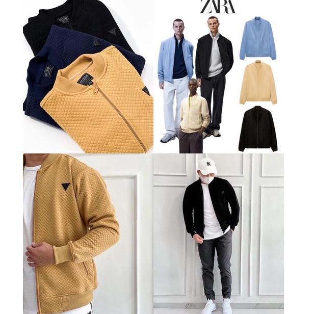 NEW STOCK ZR BASIC BOMBER JACKET & Norris Quilted Flight Jacket guess