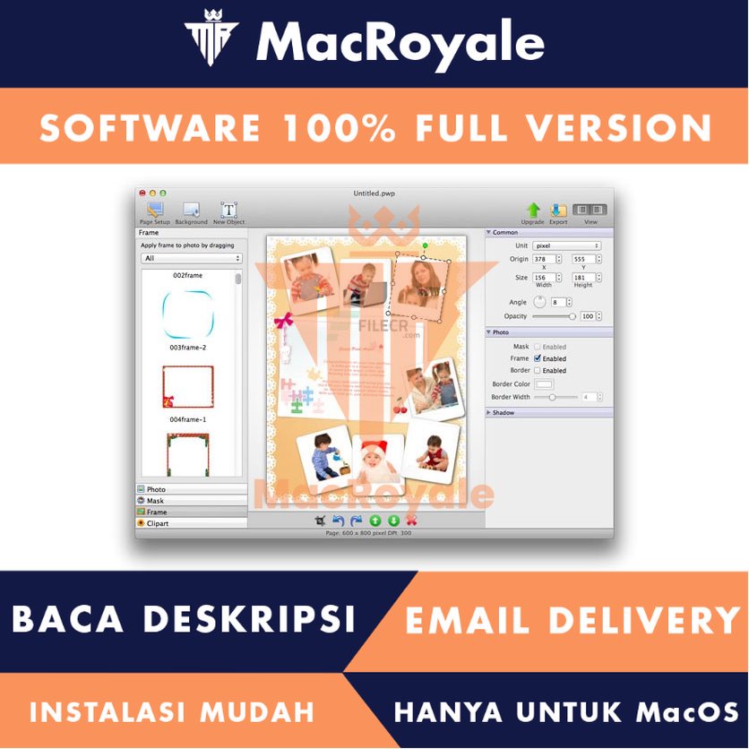 [MacOS] Picture Collage Maker Full Version Lifetime Full Garansi