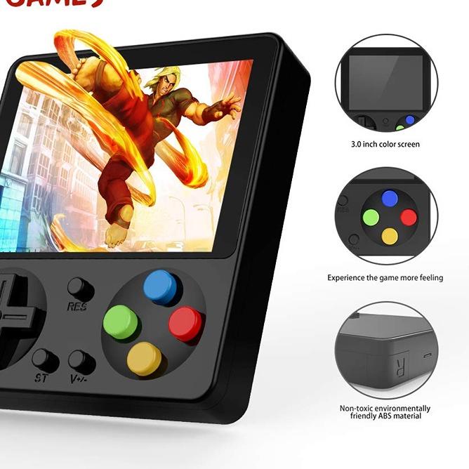 ➴ Gameboy Retro 500 In 1 SUP Dual Stick Mini Game Boy Portable ❁