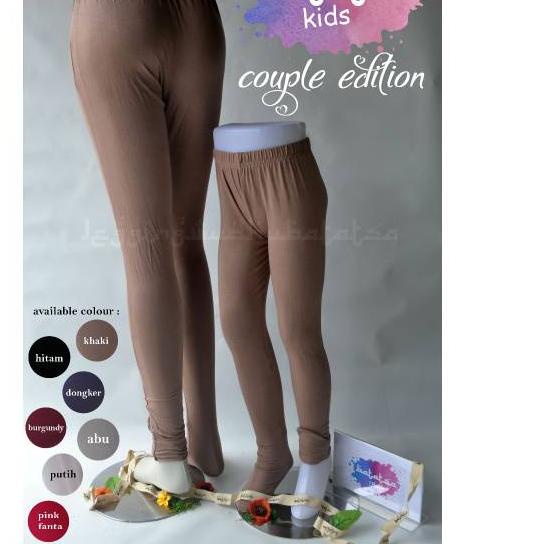 ➴ Legging wudhu / Legging wudhu couple / legging wudhu ibu anak / legging rayon ☟