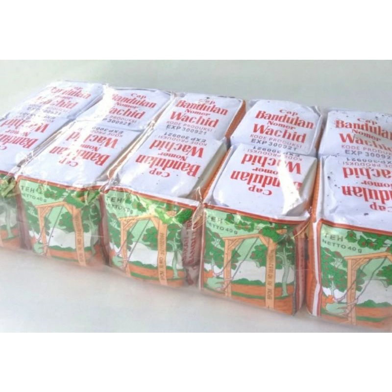 

TEH BANDULAN TUBRUK 40gr ( 1 PACK ISI 10 ) / TEH BANDULAN SERBUK KHAS MALANG / TEH BANDULAN SERBUK / TEH CAP BANDULAN ASLI MALANG