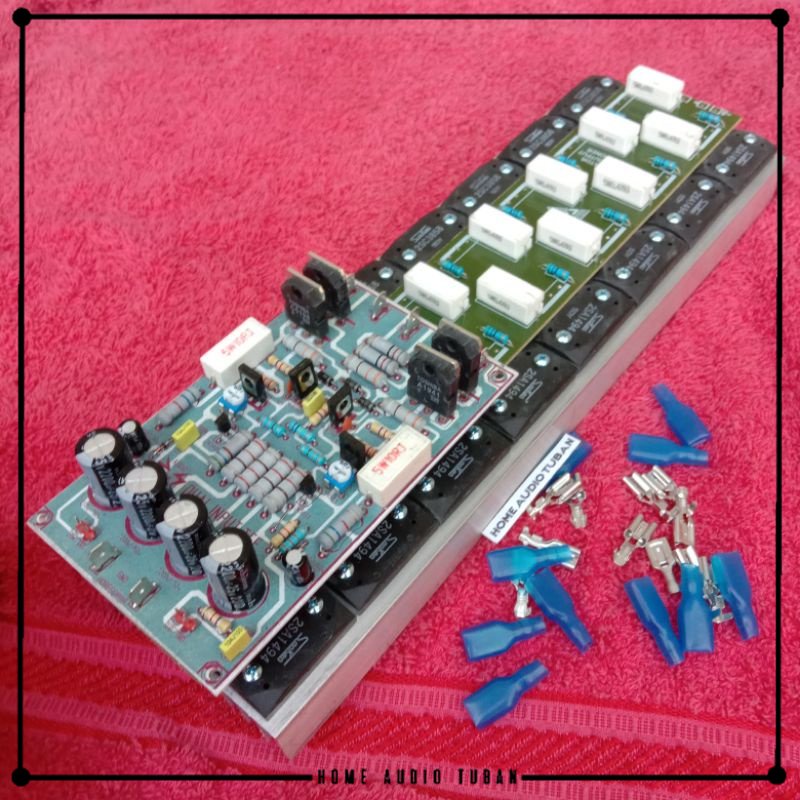 Kit Driver Amplifier   TBM DUAL INPUT 8 SET SANKEN TOSHIBA NJW