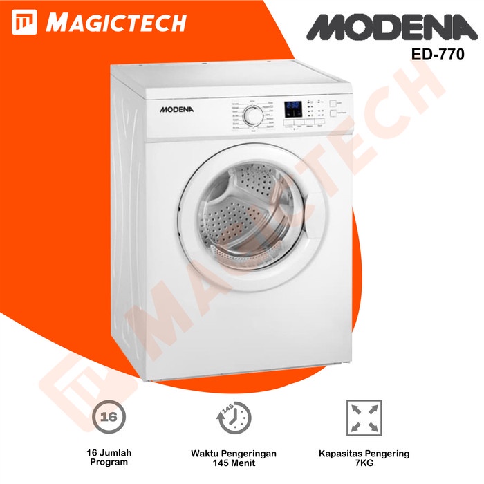PENGERING PAKAIAN / DRYER MODENA ED770 ED 770 - 7 KG