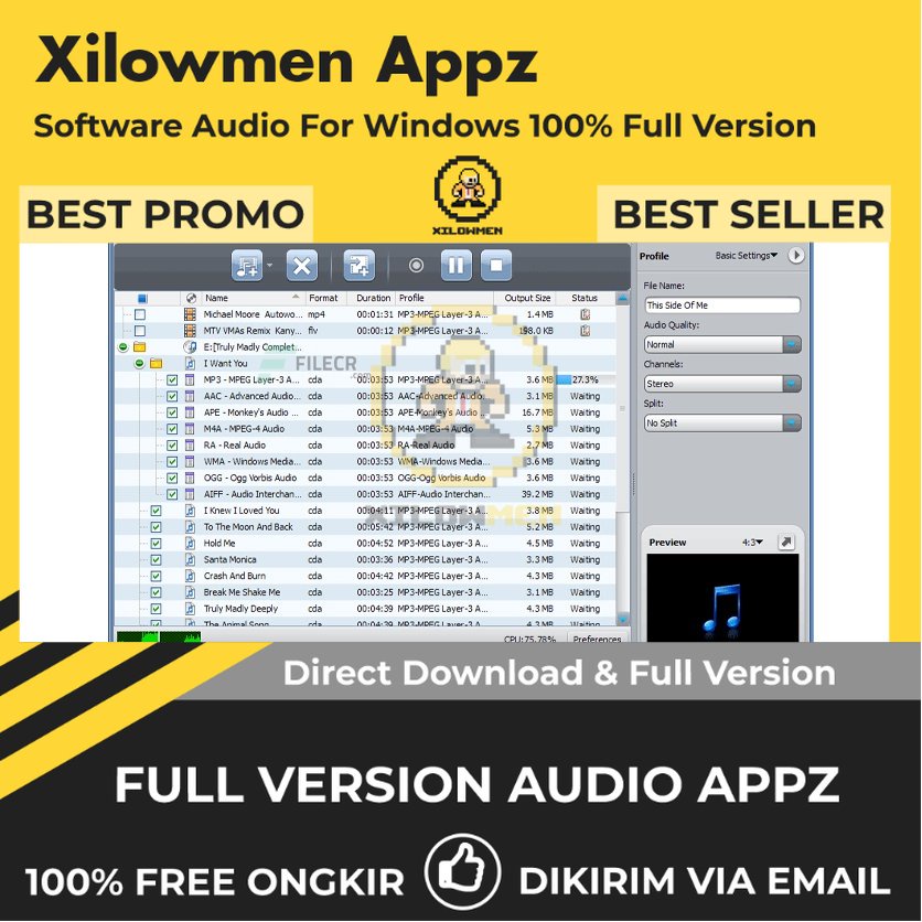 [Full Version] ImTOO Audio Encoder Pro Lifetime Audio Software WIN OS