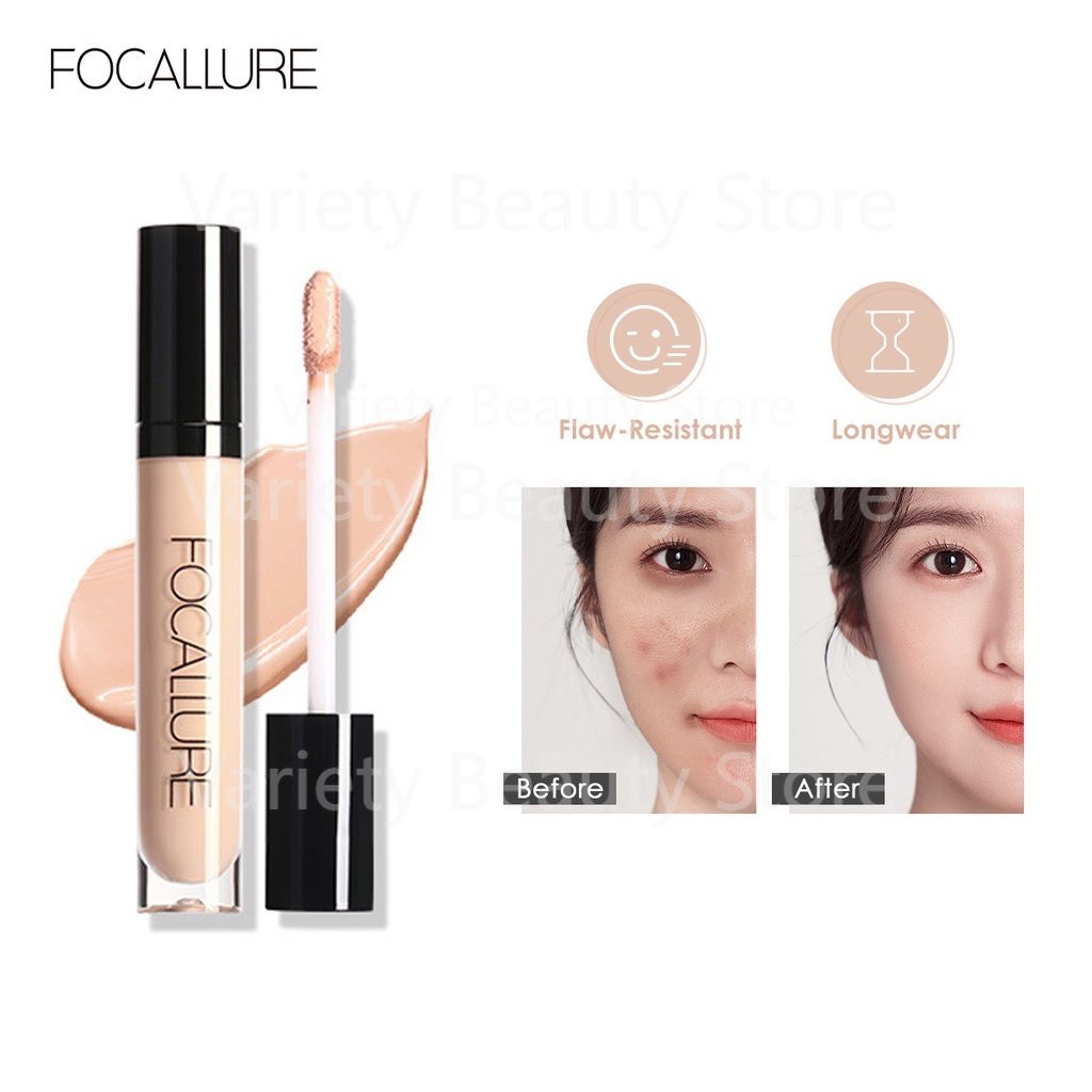FOCALLURE Full Coverage Concealer Liquid Facial Concealer FA52