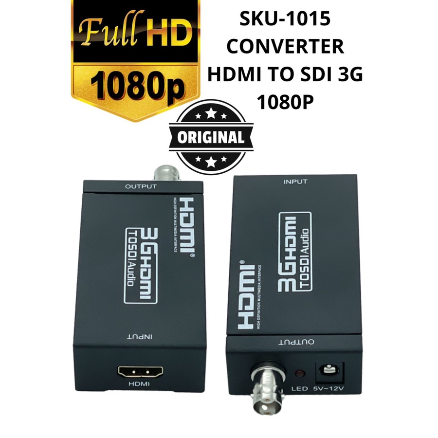 Converter hdtv to mini sdi audio adapter box NB 1080p 60hz Full HD 8 channel 48Khz 3g sd hd