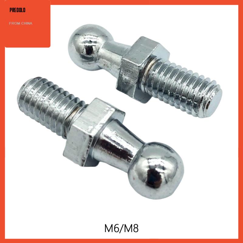 [Predolo] 2pcs Ball Stud Pin Baut Aksesoris Menggantikan Instalasi Mudah 10mm Tahan Lama