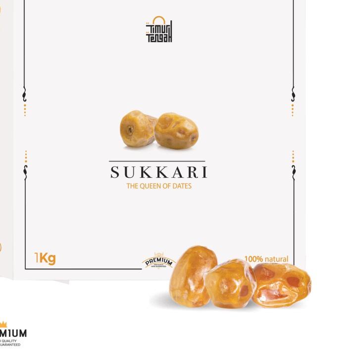 

♪ Timur Tengah Kurma Sukari 1Kg Premium Original High Quality ✺
