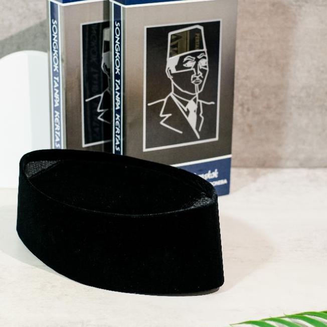 ✷ Songkok Awing Hitam AC Tinggi 8,9,10,11,12 Original Produk Bludru Halus  Kopyah Awing | Peci Awing