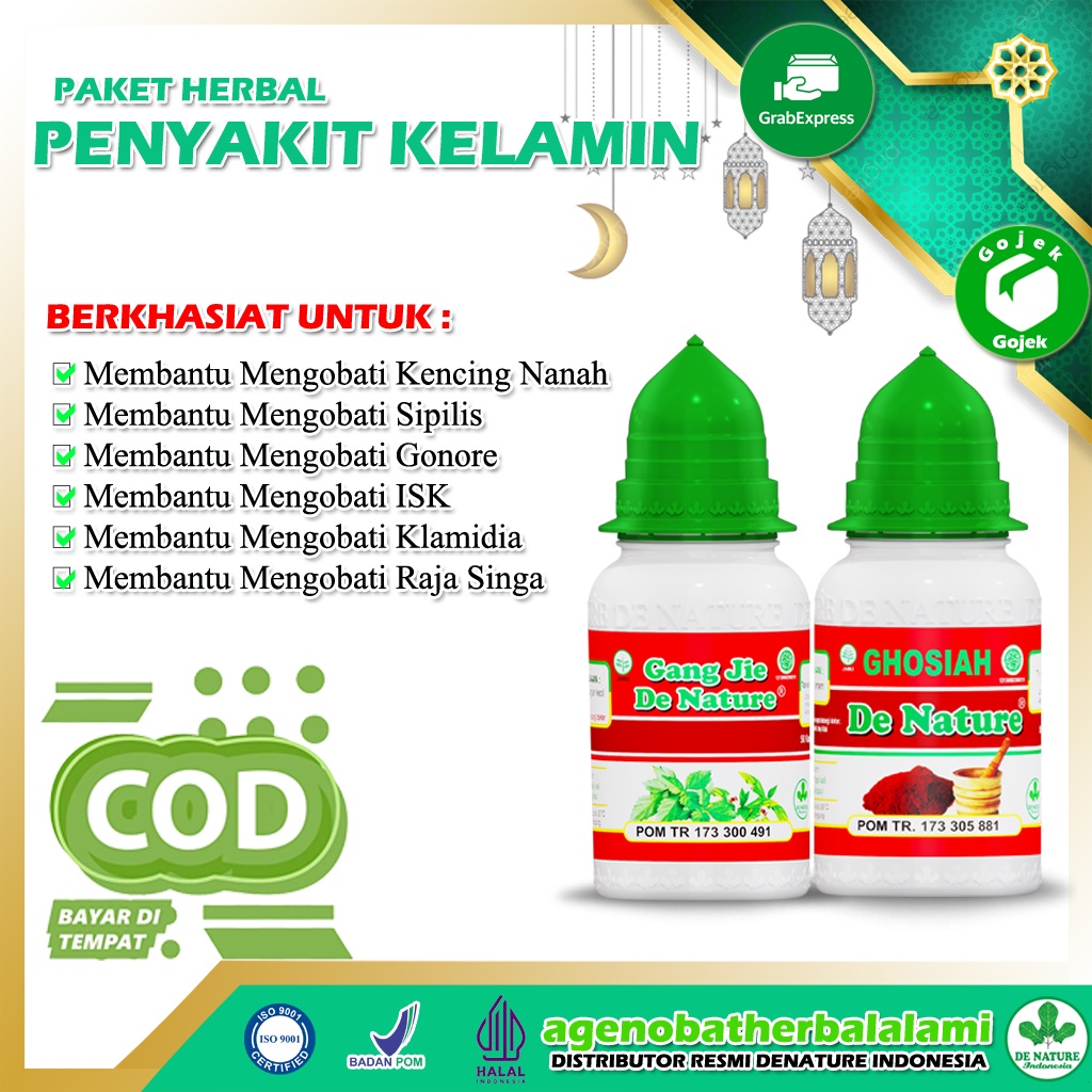 GANG JIE GHO SIAH DENATURE Obat Sipilis Kencing Nanah Sifilis Infeksi Saluran Kencing Kelamin Gonore