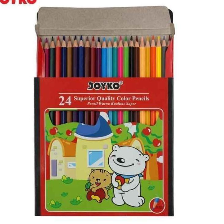 

Produk Trending Pensil Warna Joyko CP-24PB Color Pencils [24 Warna]