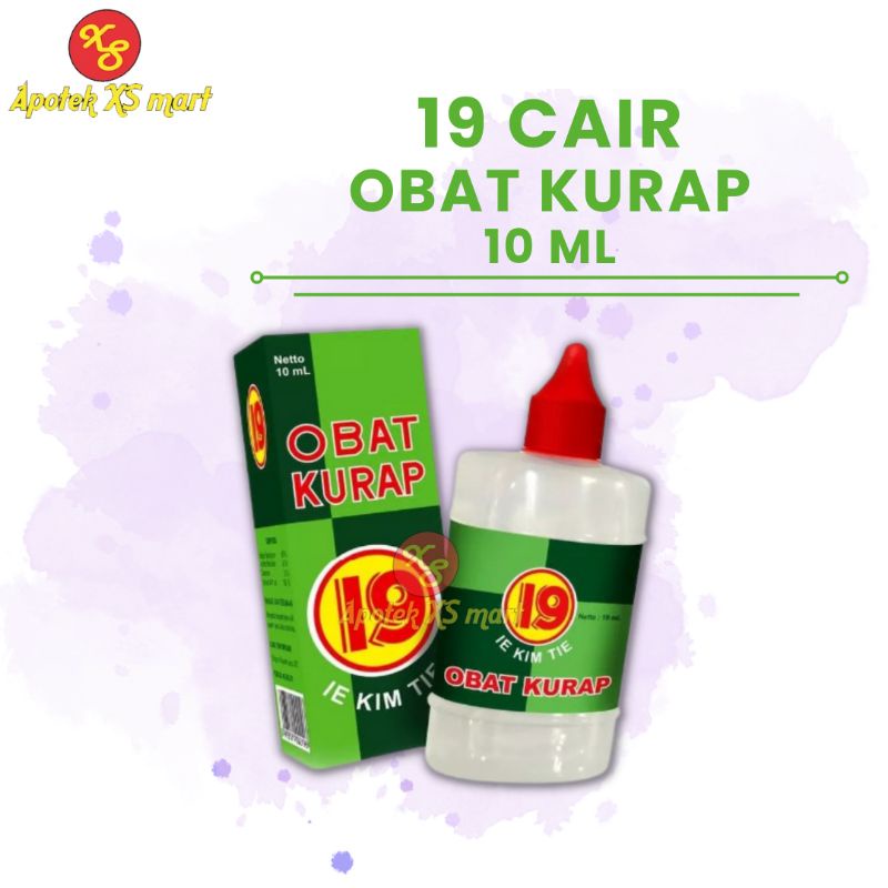 OBAT KURAP CAP 19 CAIR - OBAT GATAL KULIT / OBAT KURAP / GATAL JAMUR