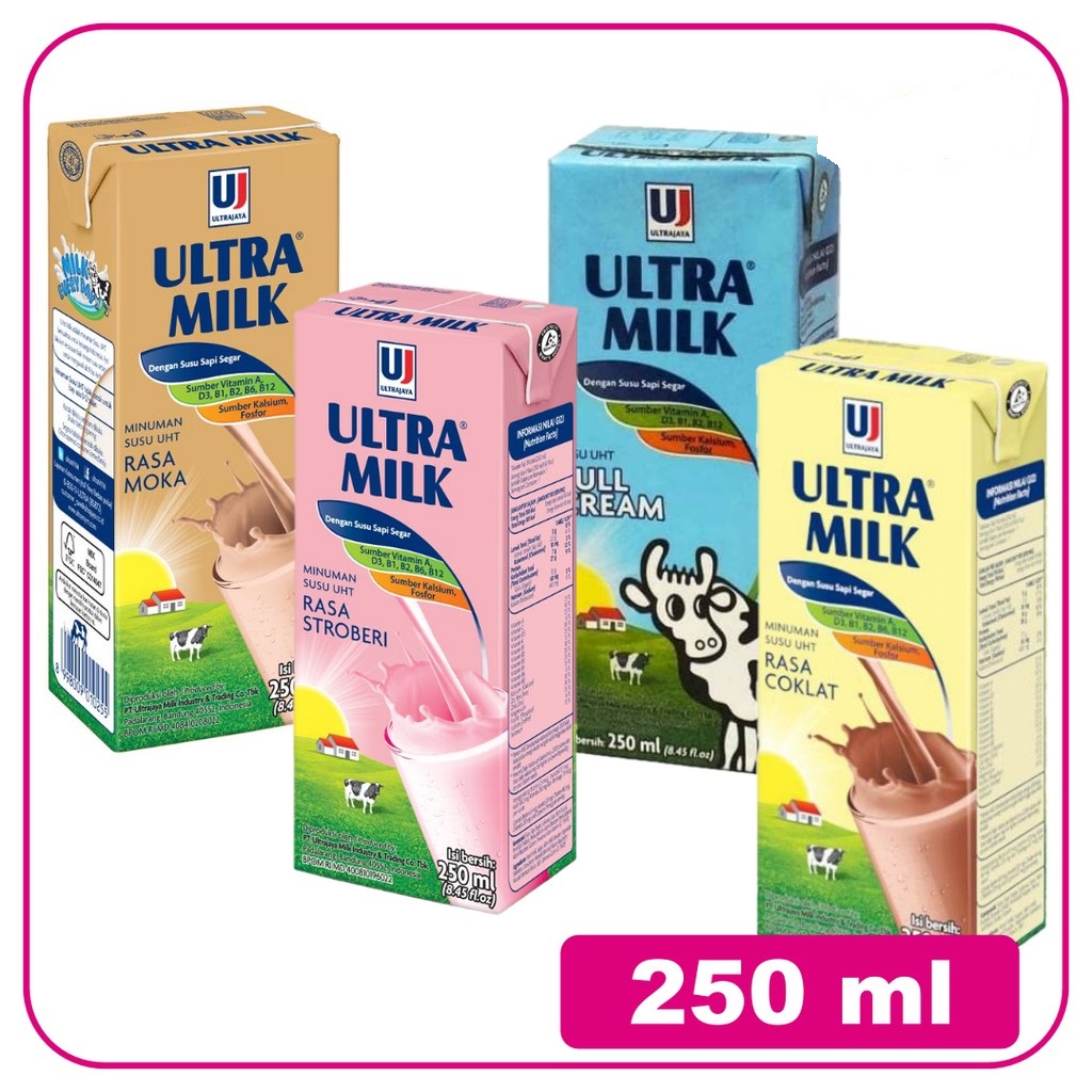 

ULTRA MILK SUSU UHT 250 ML - PCS