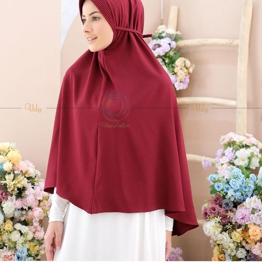 Star Seller Hijab Khimar Tali Pet Moscrepe Premium Jumbo L ⁂fai❀