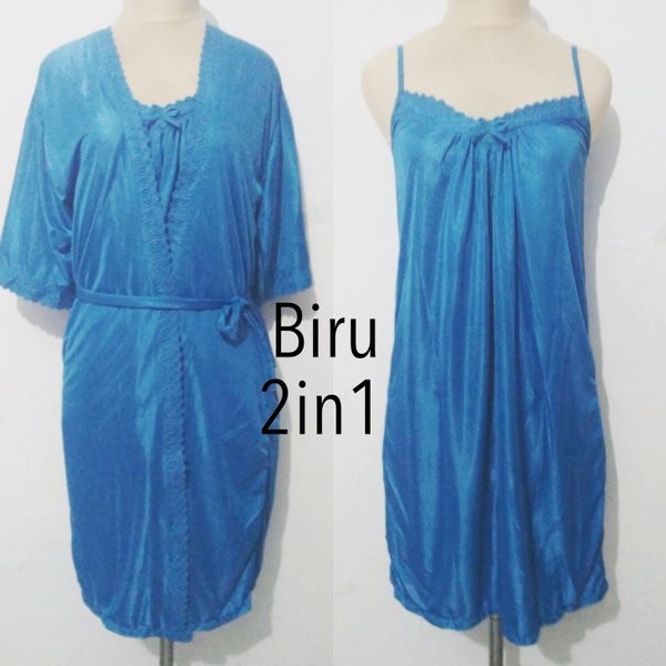 piyama baju tidur kimono wanita dewasa tricot sexy