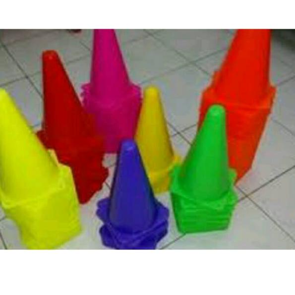 Produk Populer PAKET 1 LUSIN CONE KERUCUT BOLONG OLAHRAGA