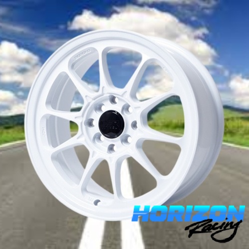 Velg racing ring 16 warna putih untuk Agya dll hsr DL 4254