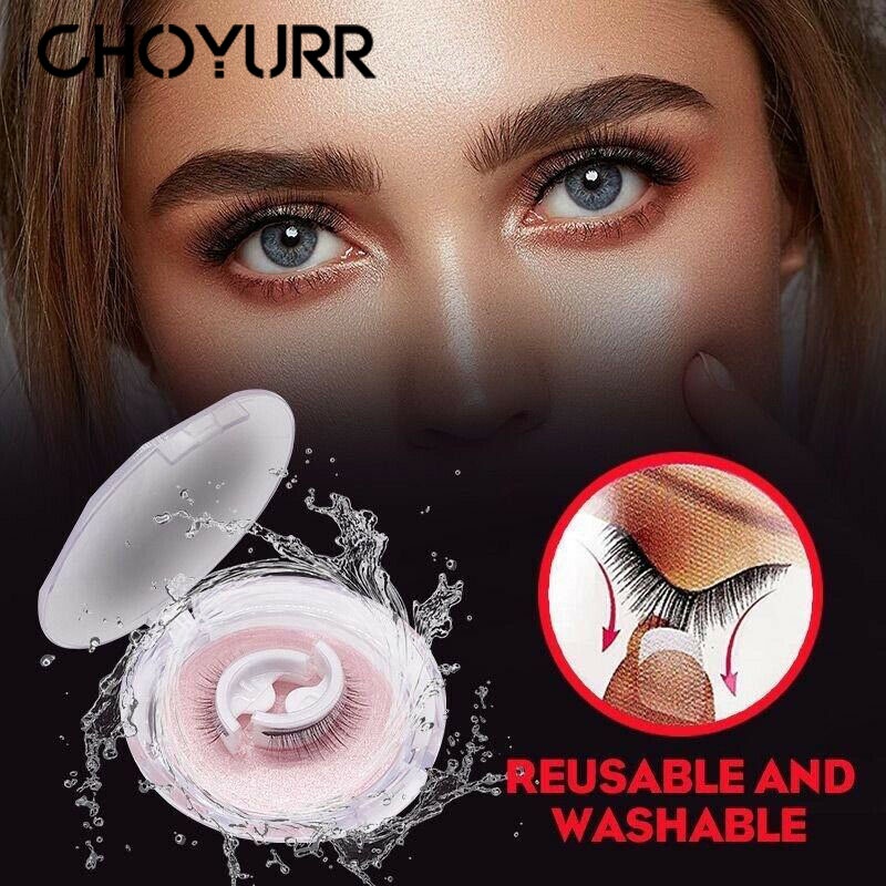 【COD】Bulu Mata Palsu Tanpa Lem / Bulu Mata Magnet Natural / False Eyelashes 3D / Bulu Mata Eyelash Extension Tidak Perlu Lem/ Eyelash Extension / Bulu Mata Tanpa Lem Korean / Eyelashes Extension Magnetic 3D Yang Dapat Digunakan Kembali With Box-CH