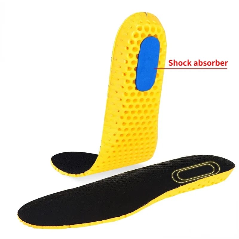 1 Pasang Insole Sepatu Sport / Sol Sepatu Ringan Empuk / Honeycomb Breathable Insole ev01