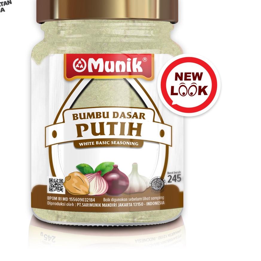 

12.12 HARGA GROSIR Bumbu Munik Bumbu Dasar Putih 245 Gram buruan