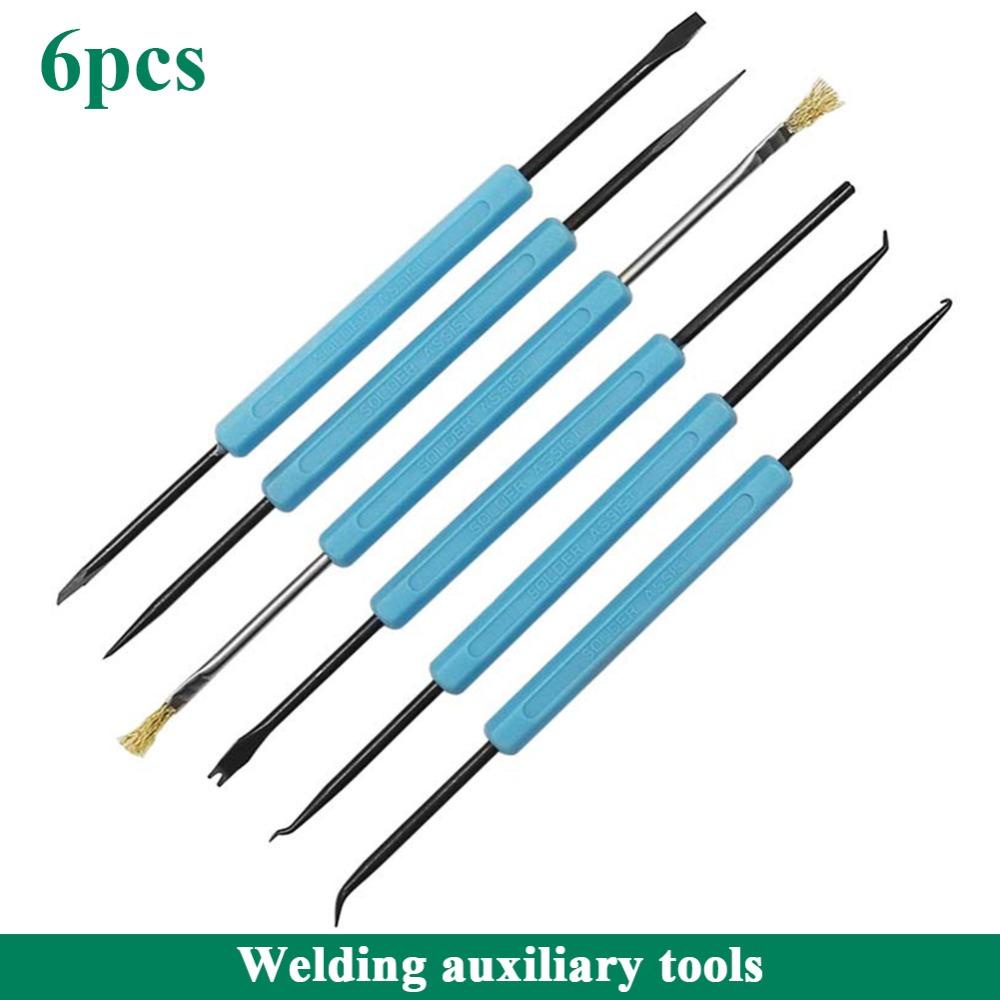 【 ELEGANT 】 Alat Bantu Solder Assist Tool Solder Assist Brash Solder Assist Reamer Solder Assist Tool Solder Assist Garpu Alat Las Welding Aid Assist Set