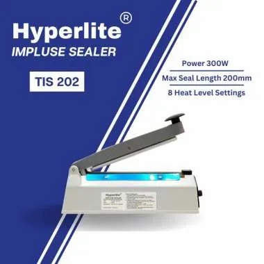 HYPERLITE Impulse Sealer Alat Press Plastik 200mm 20cm TIS 202