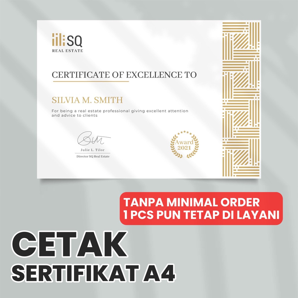 

Sertifikat Piagam Custom Murah / Cetak Sertifikat Piagam Murah Berkualitas Bisa Di Custom