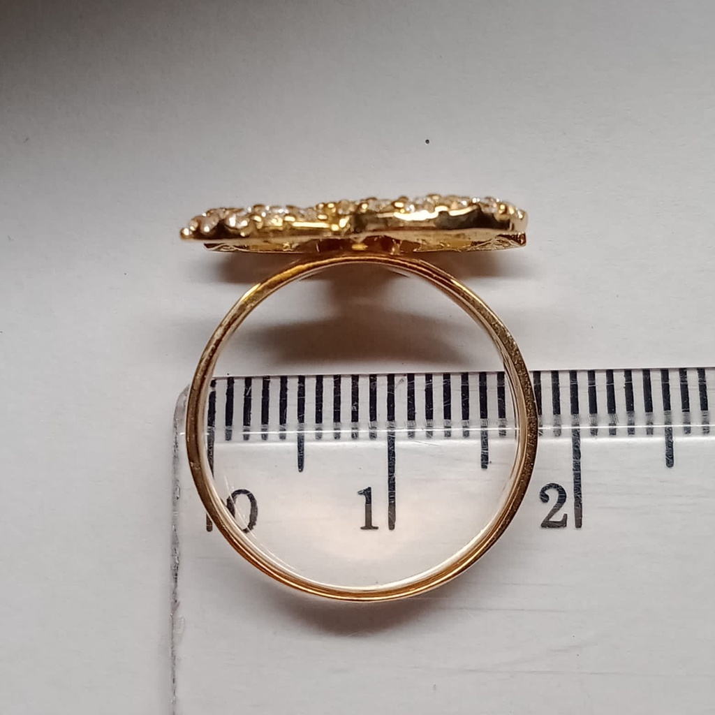 Cincin emas 17k - 4.05 gr kadar 750 - 4191