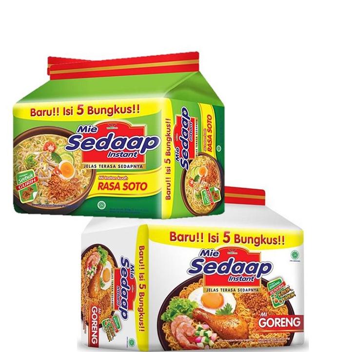 

Termurah Mie Sedaap Soto 5 x 75 gr + Mie Sedaap Goreng 5 x 90 gr !