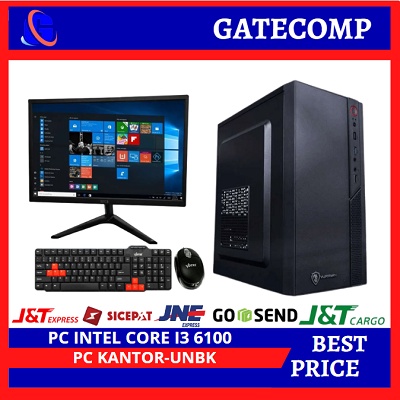 PC GAMING FULLSET I7 | VGA GTX 750TI 4GB | RAM 16GB | SSD 256GB | LED 19 INCH