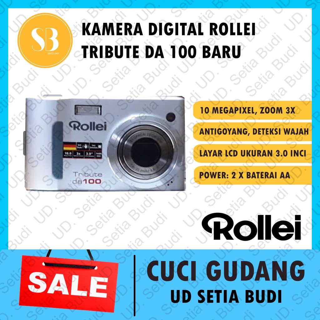 Kamera Digital Rollei Da 100 Prego Made in Germany Baru dan Murah