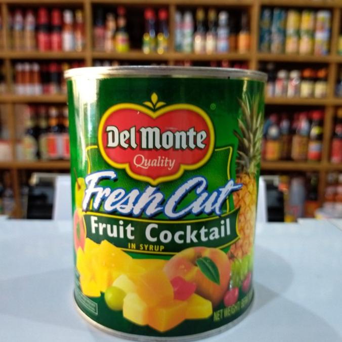 

Delmonte Fresh Cut Fruit Cocktail in Syrup/ Koktil Buah kaleng 825gr TERLARIS