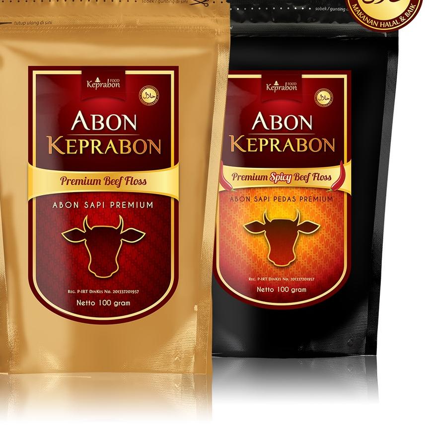 

۞ ABON KEPRABON - Abon Sapi Premium - Daging Sapi Original - Pedas dan Manis (Beef Floss) ✰