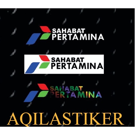 Stiker Sahabat Pertamina Sticker cutting