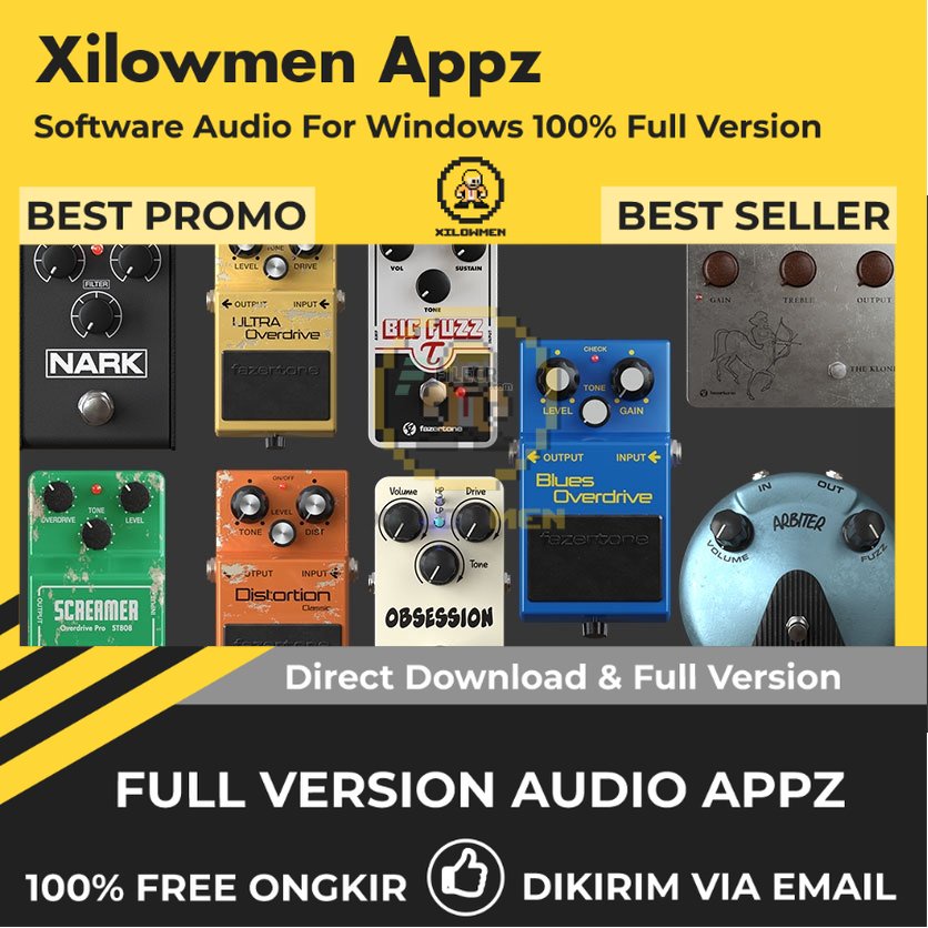 [Full Version] Fazertone Overdrive Essentials Pro Lifetime Audio Software WIN OS