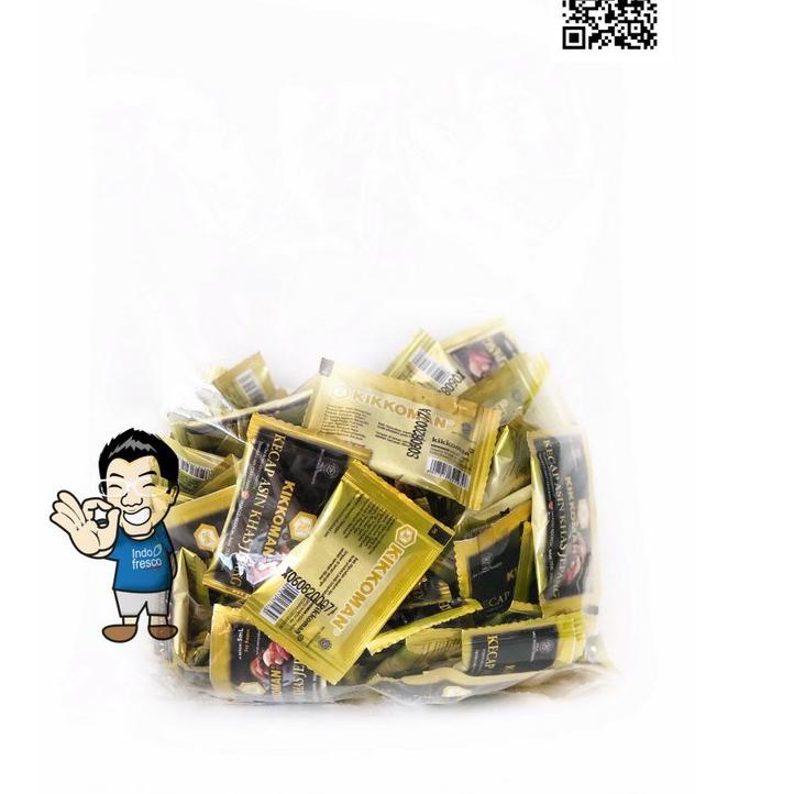 

♤ Kikkoman Soy Sauce Shoyu Sachet 5ml-Kecap Asin Khas Jepang Halal 100pc ◊