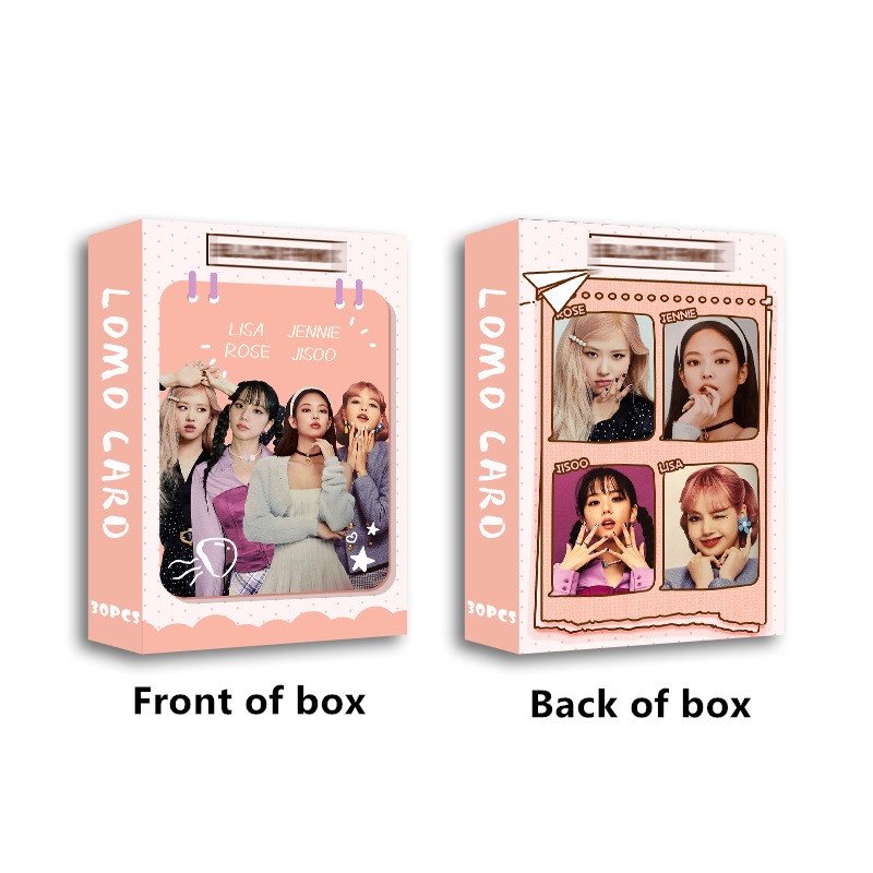 30pcs/box BP Magazine Collection Photocards LISA ROSE JENNIE JISOO Blink Kartu Lomo Blackpink Postcard Kpop READY STOCK Blackpink