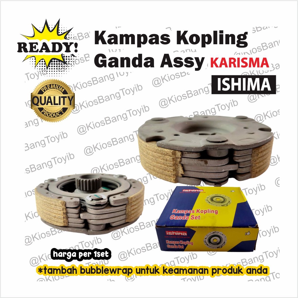 Kampas Kopling Ganda Assy Honda KARISMA KHARISMA KPH (ishima)