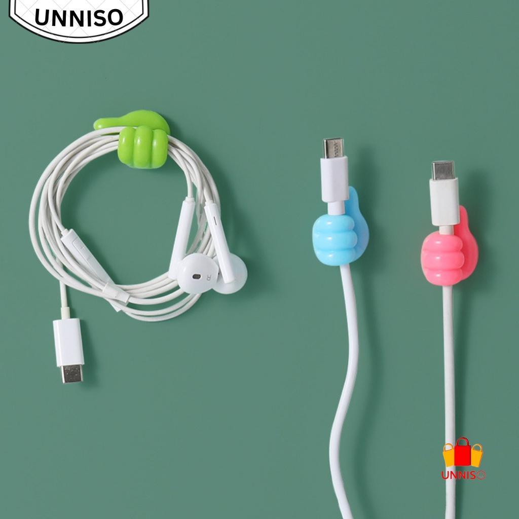 UNNISO - Hook Cable Clip Winder Jempol