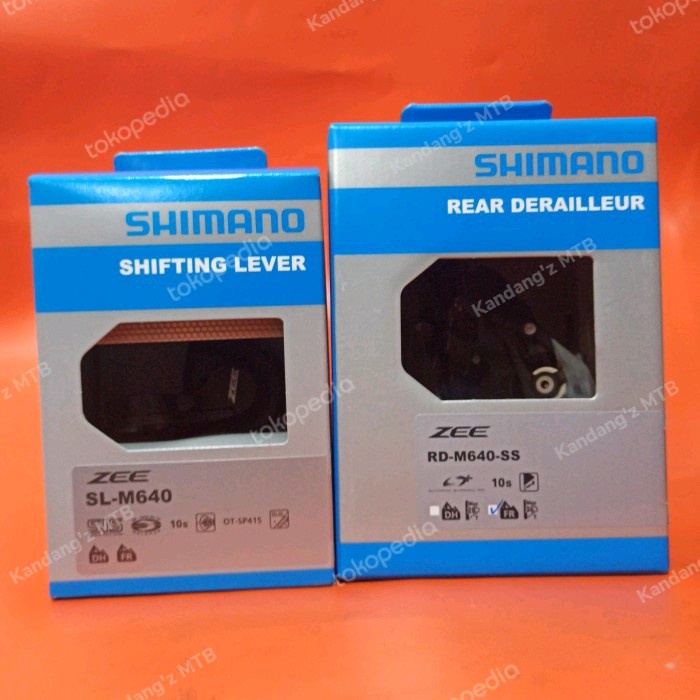 ,,,,,,,] Shifter dan RD Shimano Zee 10 Speed