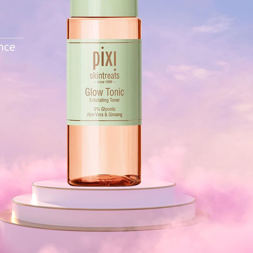 ♙ PIXI Glow Tonic toner Pixi Glow tonic 5% Glycolic Acid exfoliate toner Original ▲