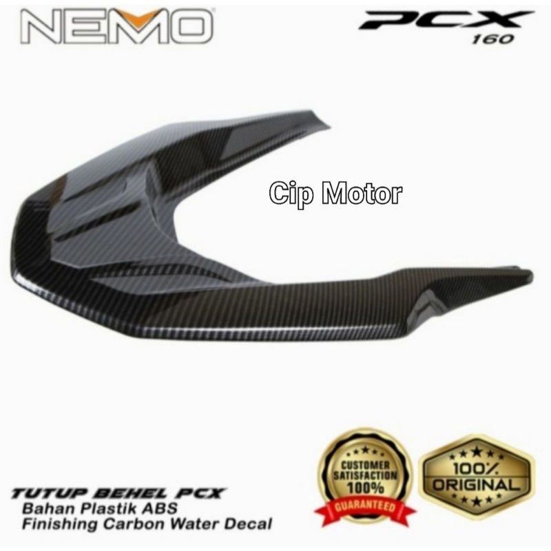 Cover tutup behel Pcx 160 Carbon Nemo