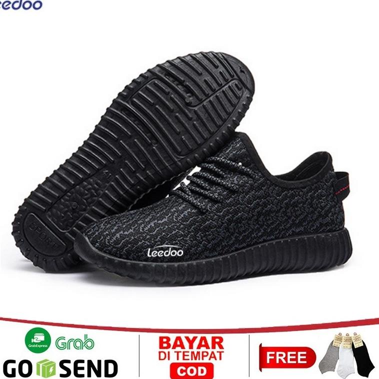 TERBARU Leedoo Sepatu Pria Sneakers Casual Running Fashion Terbaru MR207